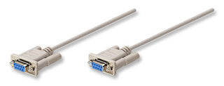 301404 Cable DB9 hembra a DB9 hembra - 1.8m, Cable Modem 301404 Cable DB9 hembra a DB9 hembra - 1.8m, Cable Modem